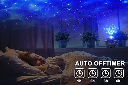 Hyper Gulf™ Galaxy Ocean Light Projector – بروجكتر ضوء المجرة والمحيط