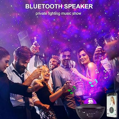Hyper Gulf™ Galaxy Ocean Light Projector – بروجكتر ضوء المجرة والمحيط