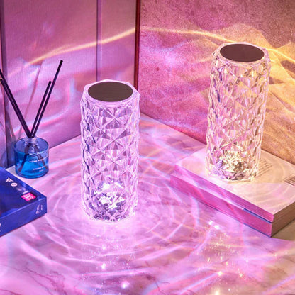 Hyper Gulf™LED Crystal Table Lamp