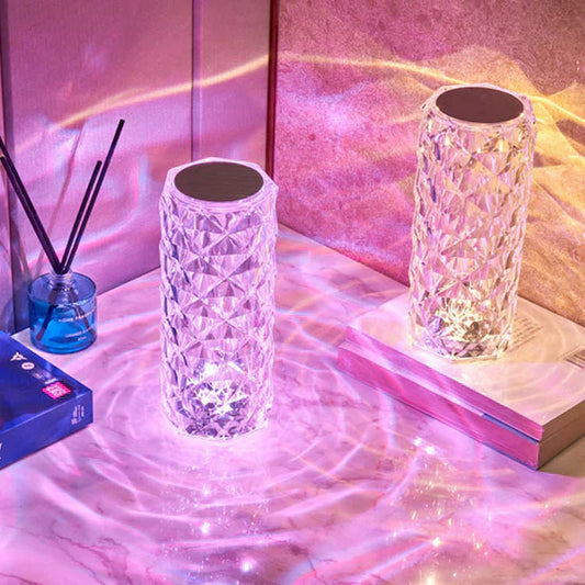 Hyper Gulf™LED Crystal Table Lamp