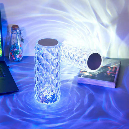 Hyper Gulf™LED Crystal Table Lamp